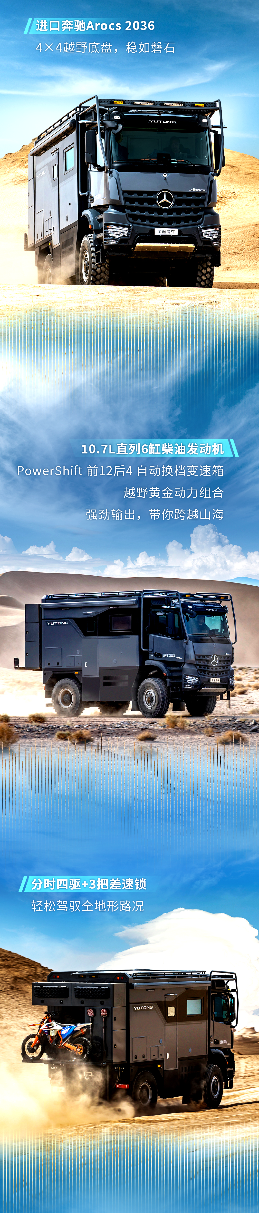 縱橫馳騁 超邁絕倫——宇通星邁S專業(yè)豪華越野房車