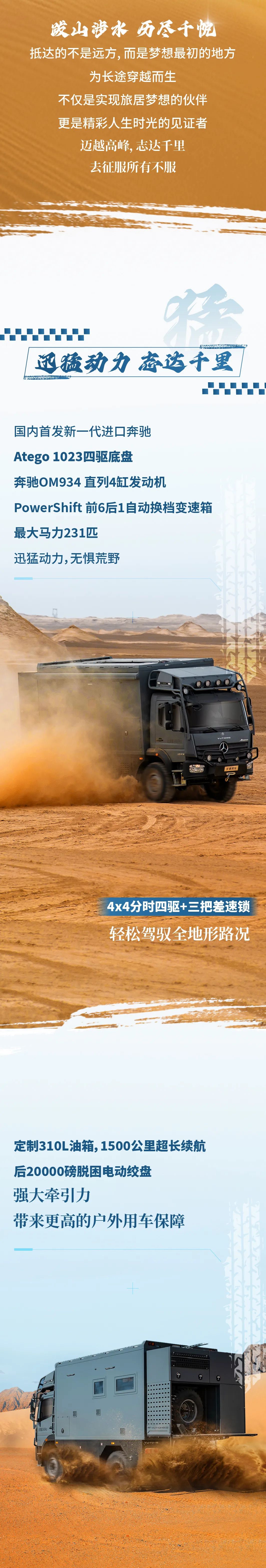 宇通威邁E長途穿越硬核越野房車，為長途穿越而生