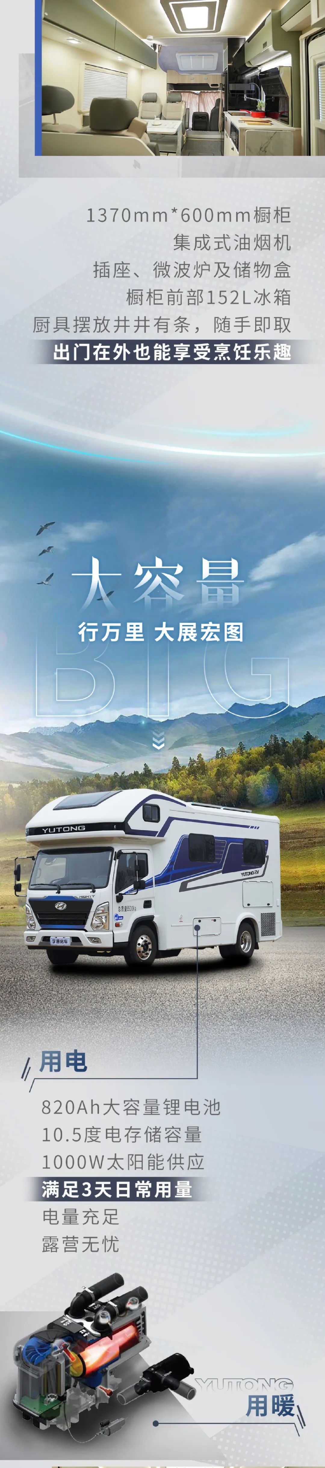 大有可為，宇通輕卡房車
